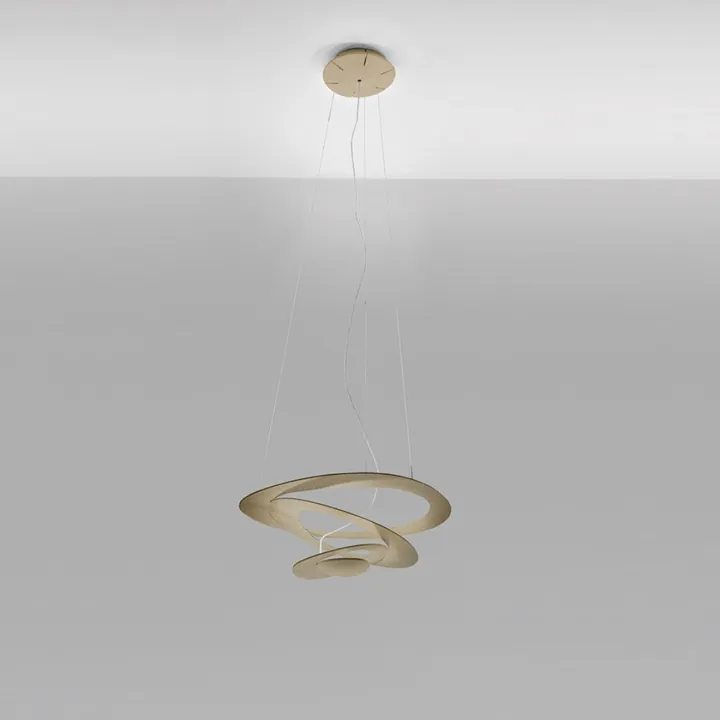 Artemide Pirce Micro LED Ø48 Gold 3000K – pendel — produktfoto