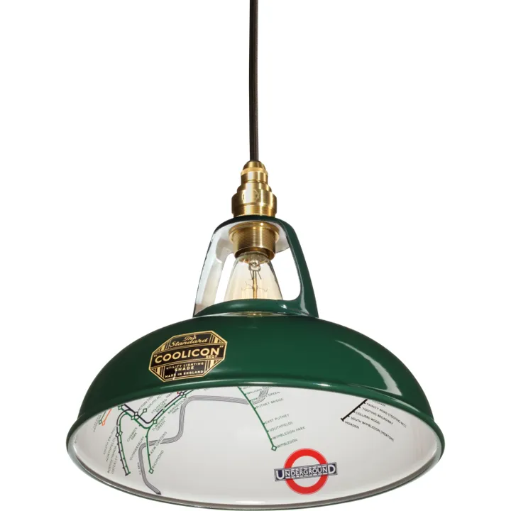 Coolicon Original 1933 Underground , grøn, Ø29 cm – pendel — produktfoto