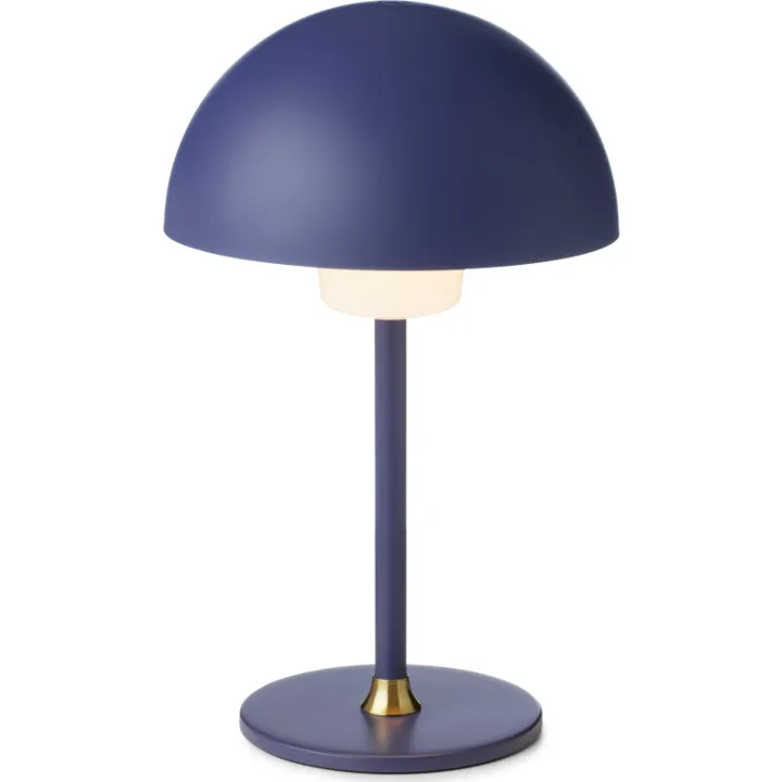 Halo Design Moon genopladelig , blå – bordlampe — produktfoto