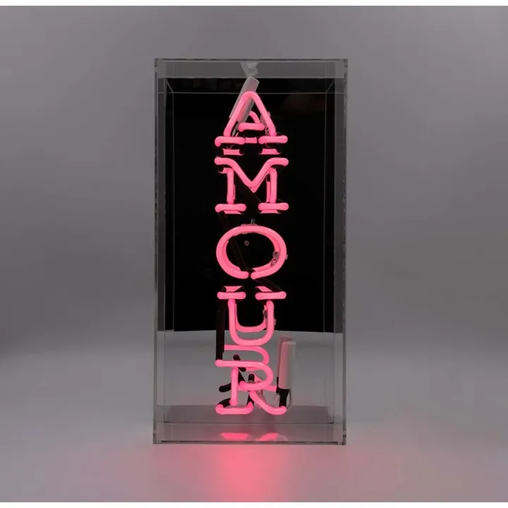 Locomocean Amour neonskilt, klar – dekorationslys — produktfoto