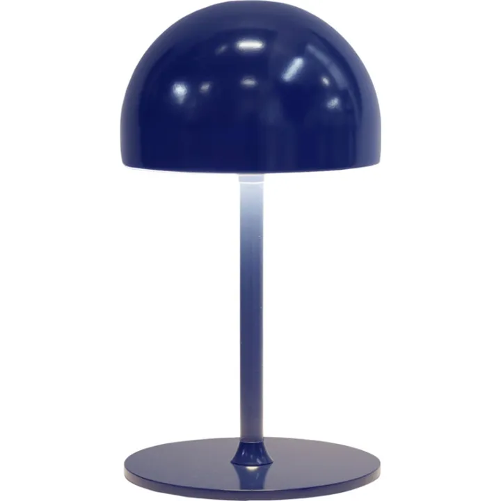 Sirius Tim genopladelig , blå, 22 cm – bordlampe — produktfoto