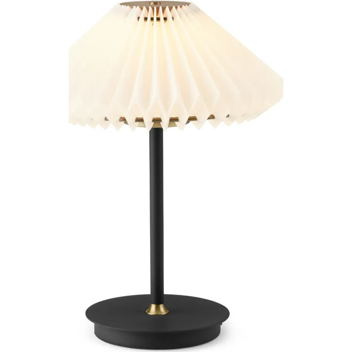 Halo Design Paris genopladelig , sort – bordlampe — produktfoto