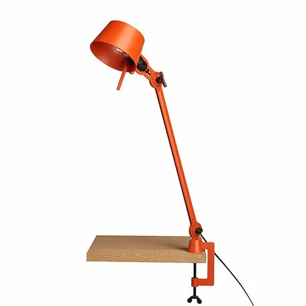 Tonone Bolt En Arm med Klemme Strinking Orange – bordlampe — produktfoto
