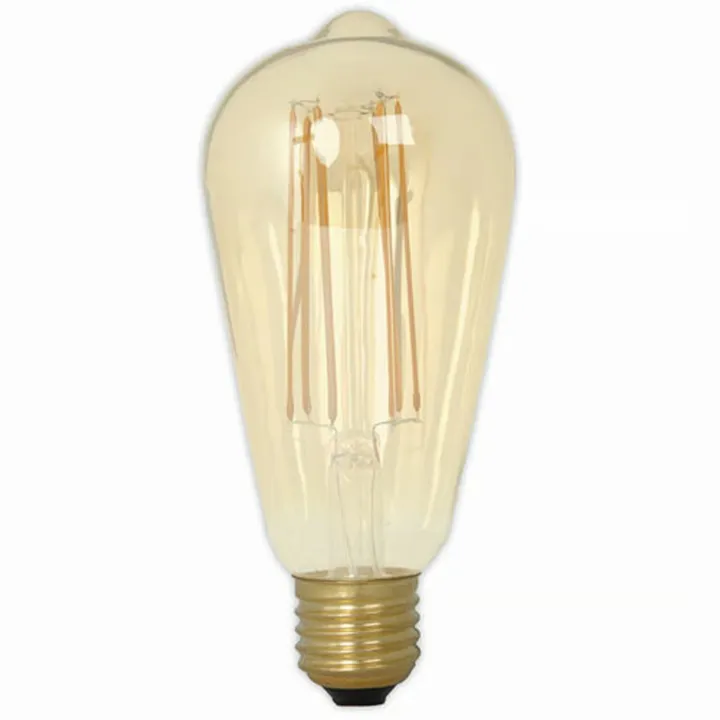 E27 Pære LED 3,5 2100K Dæmpbar Guld/Klar — produktfoto