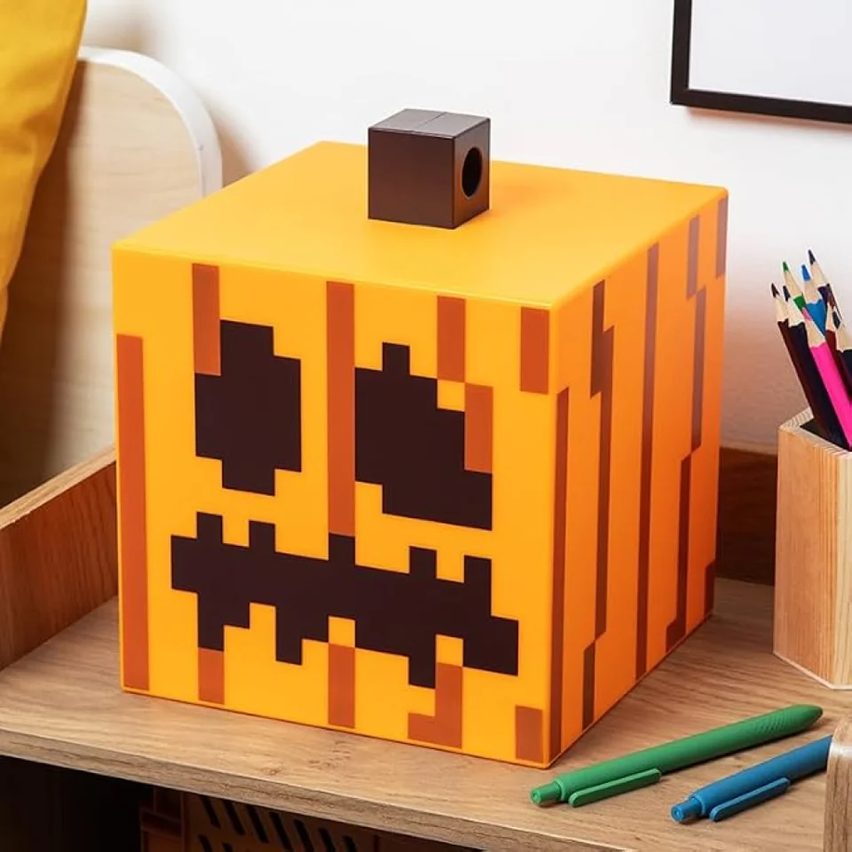 Paladone Minecraft Jack OâLantern græskarlygte Lampe – dekorationslys — produktfoto