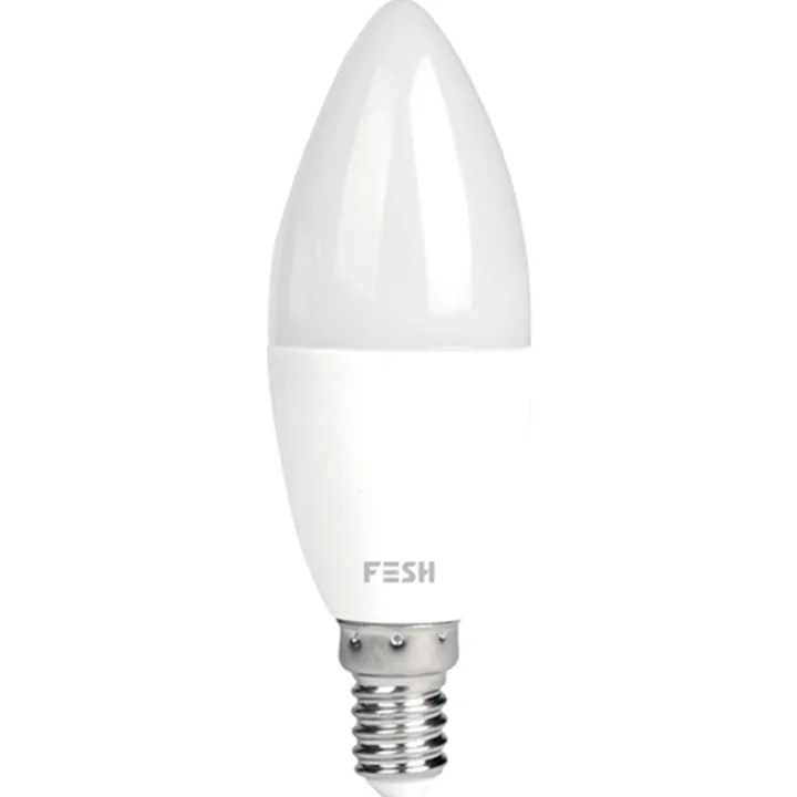 Foss Europe 6 stk Fesh Smart E14 kertepære, 2700-6500K, 5W – pære — produktfoto