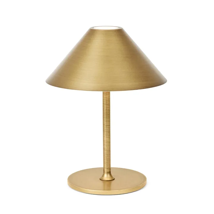 Halo Design Hygge Antique Brass – transportabel bordlampe — produktfoto