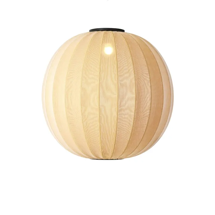 Made By Hand Knit-Wit 75 Rund Sunrise – loftlampe — produktfoto