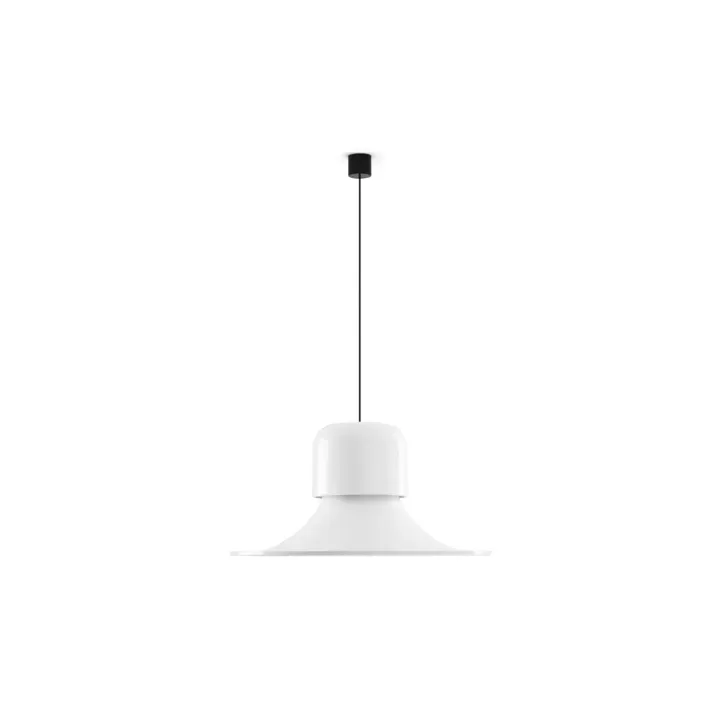 Stilnovo Campana Glossy Gray/Hvid – pendel — produktfoto