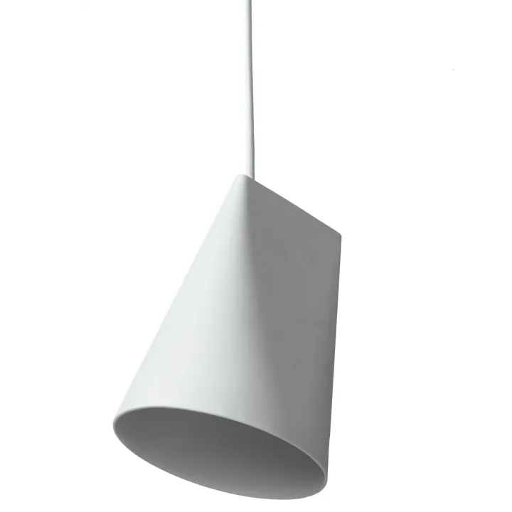 MOEBE Ceramic Hvid Bred – pendel — produktfoto