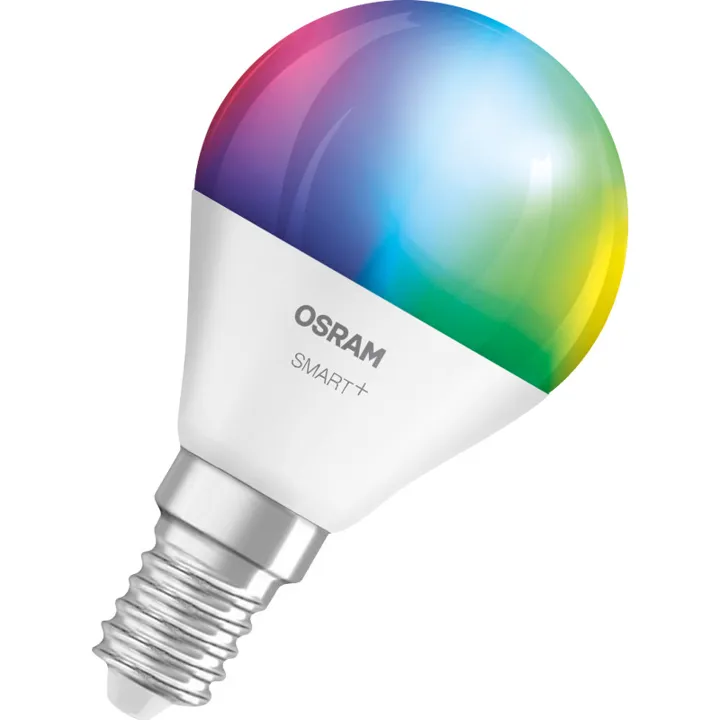 Osram Smart+ Wifi E14 kronepære, farveskift, 4,9W, 3-pak – pære — produktfoto