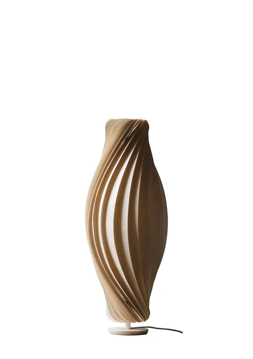 Tom Rossau No111 18x47 Birk/Natural – bordlampe — produktfoto