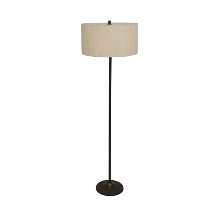 Belid Soft Natur / Bronze – gulvlampe — produktfoto