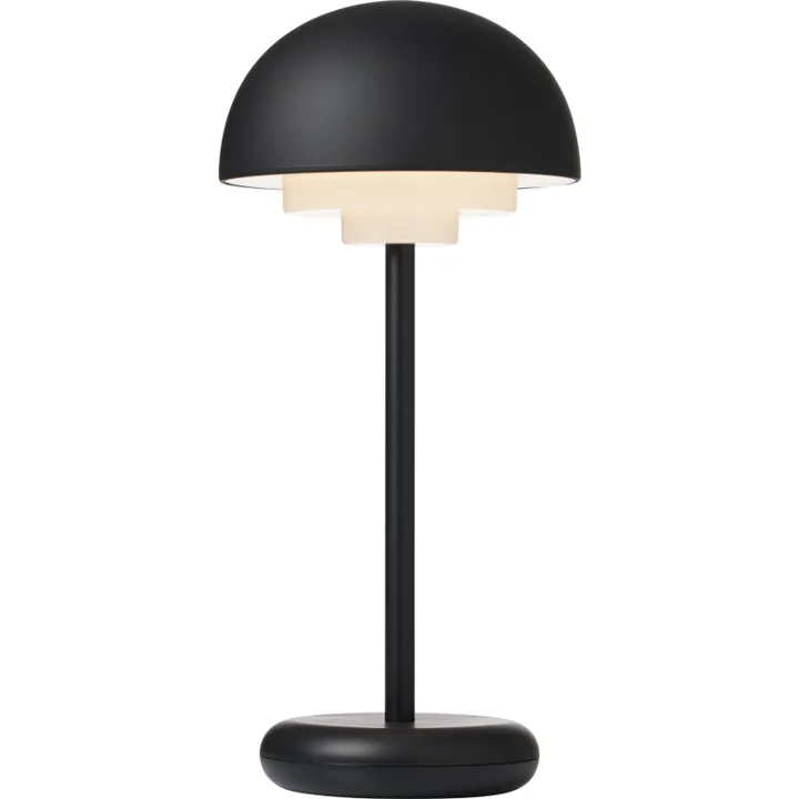 Nielsen Light Toscana genopladelig , sort – bordlampe — produktfoto
