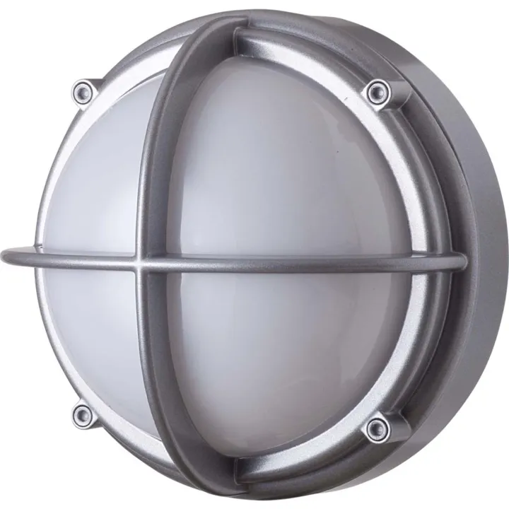 Louis Poulsen skotlampe, 3000K, uafskærmet, opal aluminium – udendørslampe — produktfoto