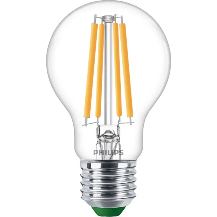 Philips Master Ultra Efficient E27 standardpære, 3000K, 4W – pære — produktfoto