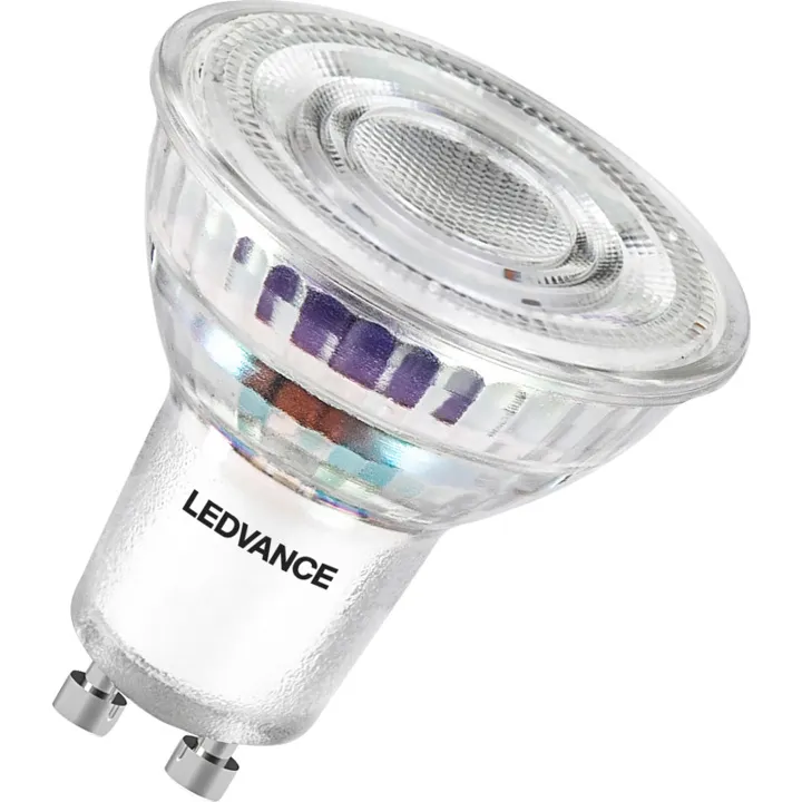 Ledvance Ultra Efficient GU10 spotpære, 3000K, 2W – pære — produktfoto
