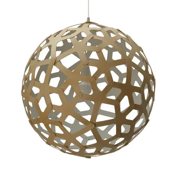 David Trubridge Coral Ø80 Hvid – pendel — produktfoto