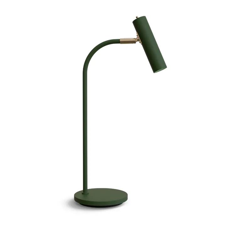Belid Slender Flaskegrøn/Messing – bordlampe — produktfoto