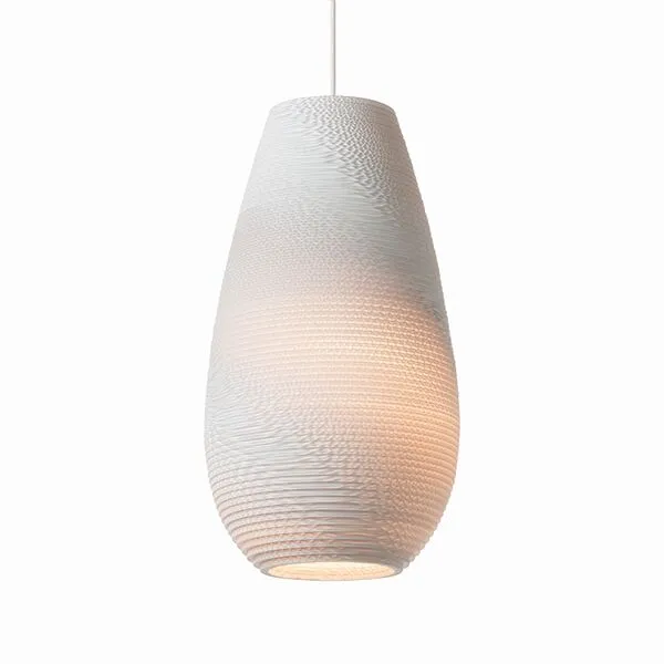 Graypants Scraplight Drop 18 Hvid – pendel — produktfoto