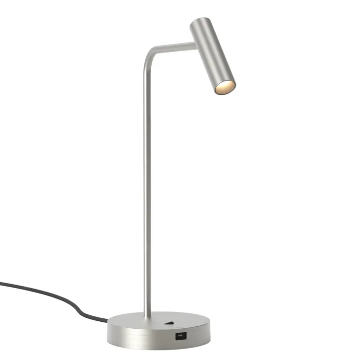 Astro Enna Transportabel Mat Nikkel – transportabel bordlampe — produktfoto