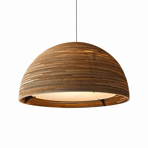 Graypants Scraplight Dome 36 Natural – pendel — produktfoto