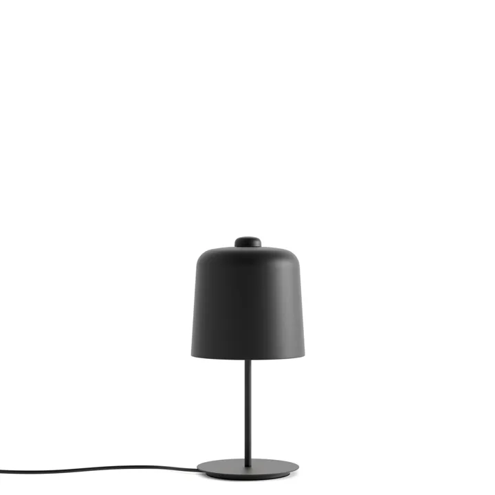 Luceplan Zile Ø20 Mat Sort – bordlampe — produktfoto