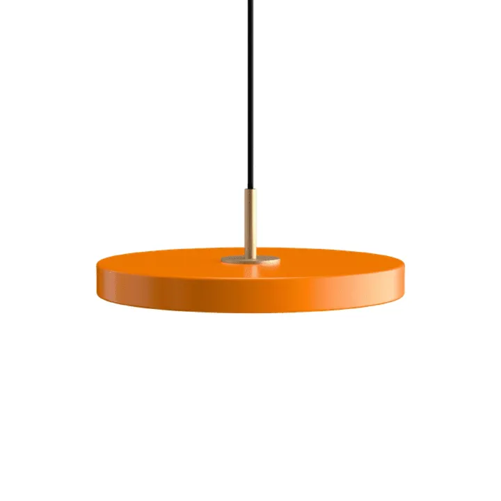 Umage Asteria Plus Mini Nuance Orange/Messing – pendel — produktfoto