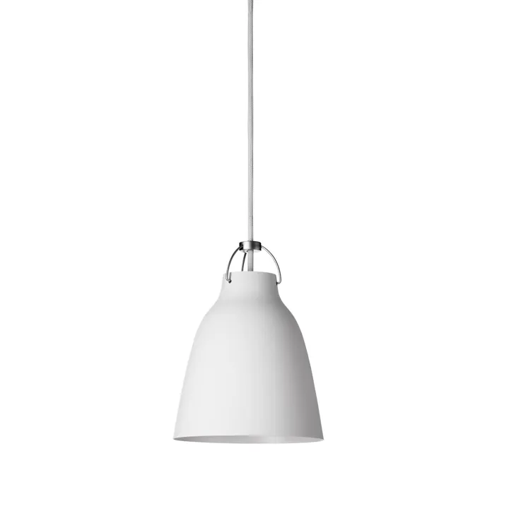 Fritz Hansen Caravaggio P1 Mat Hvid – pendel — produktfoto