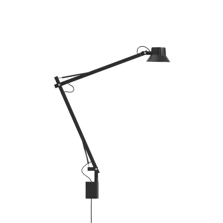 Muuto Dedicate L2 Sort – væglampe — produktfoto