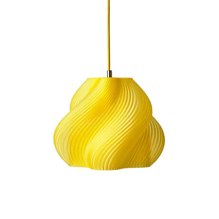 Créme Atelier Crème Atelier Soft Serve 02 Limoncello Sorbet/Messing – pendel — produktfoto