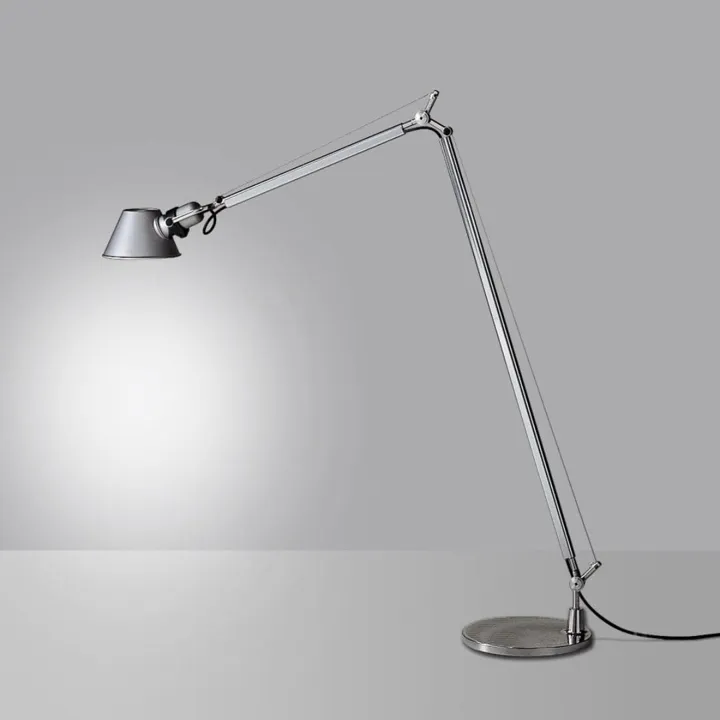 Artemide Tolomeo Reading Alu – gulvlampe — produktfoto