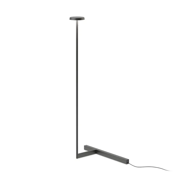 Vibia Flat 5955 Push Sort – gulvlampe — produktfoto