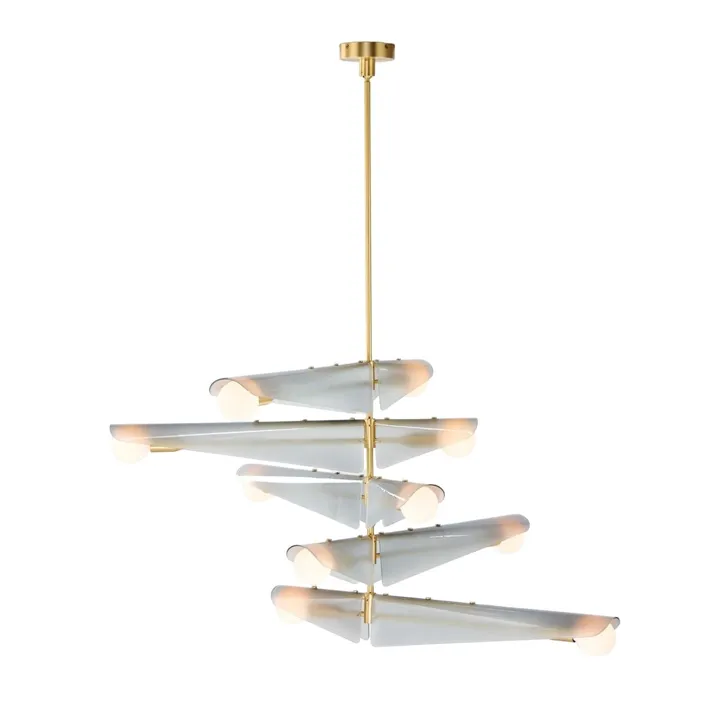 Tala Sycamore 5 Messing/Dawn Grey – loftlampe — produktfoto