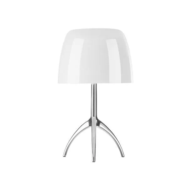 Foscarini Lumiere Piccola Hvid Aluminium – bordlampe — produktfoto