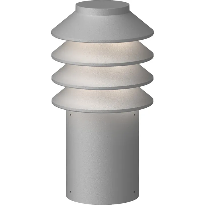 Louis Poulsen Bysted Garden , 3000K, spyd, aluminium, lav – udendørslampe — produktfoto