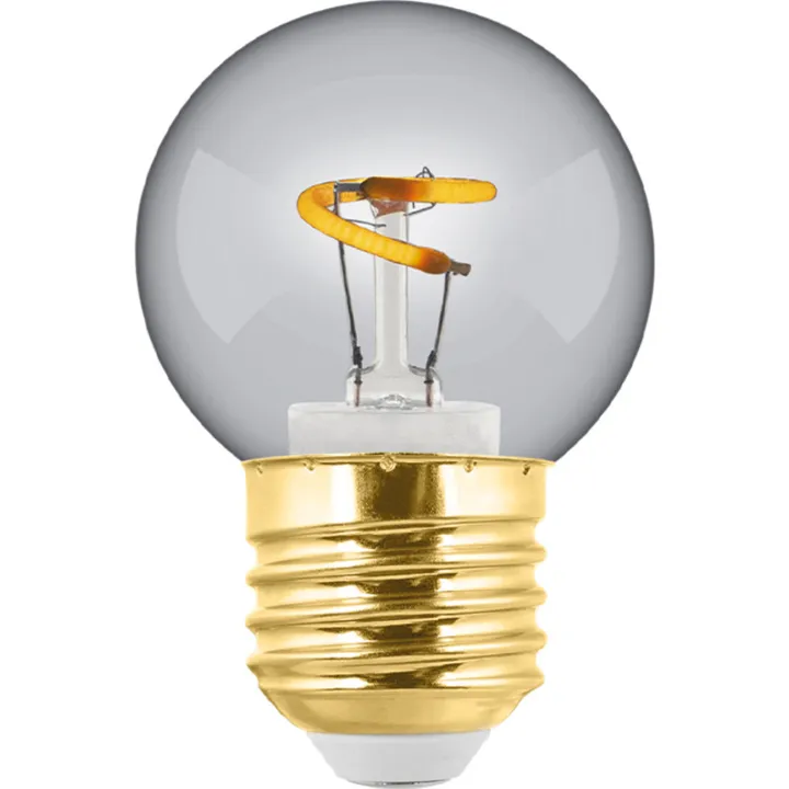 E3Light Vintage E27 kronepære, 2200K, 1,2W – pære — produktfoto