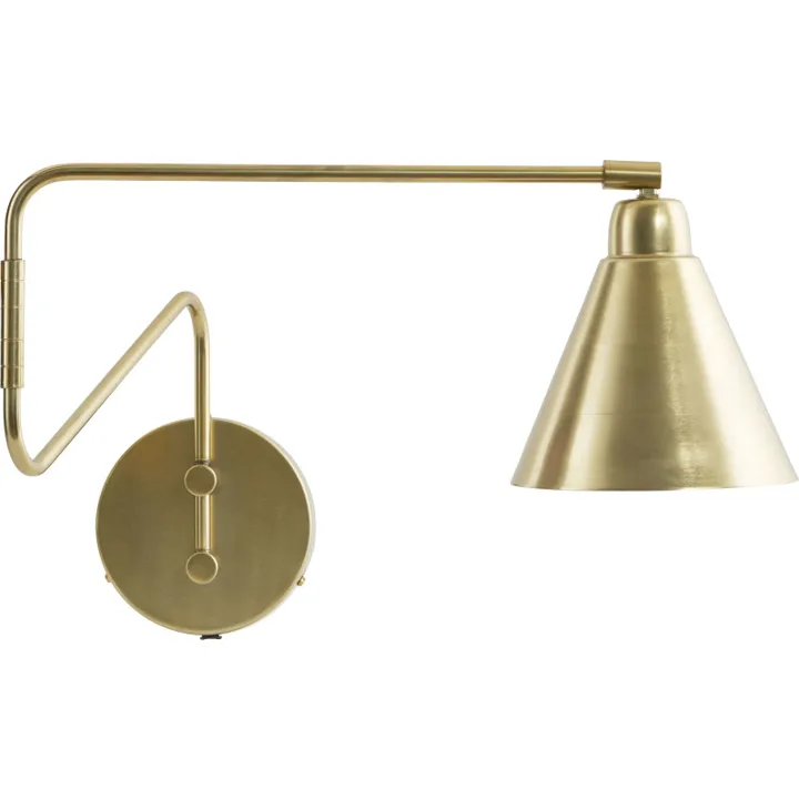 House Doctor Game , 70 cm, messing – væglampe — produktfoto