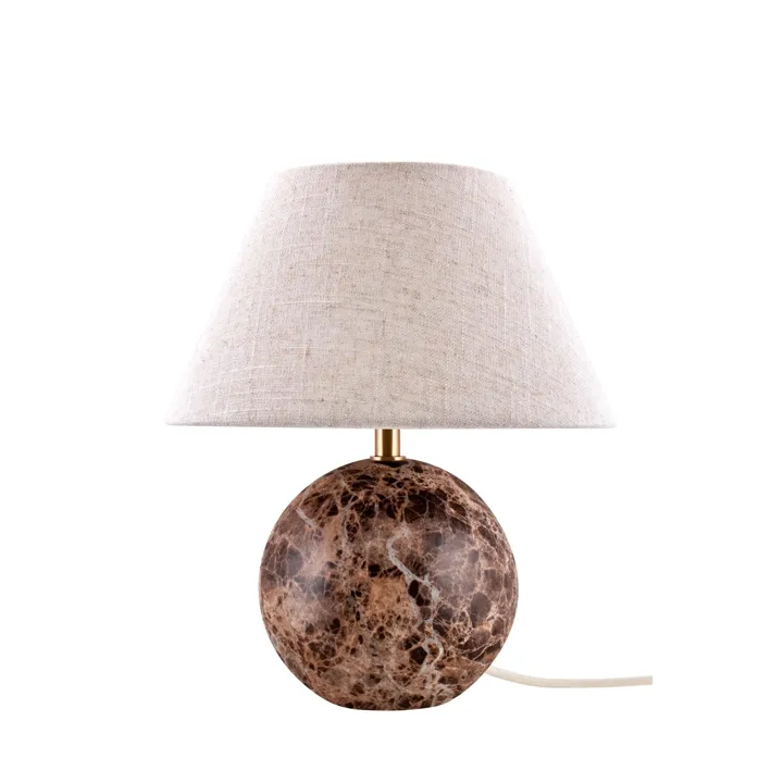 Globen Lighting Castello 35 Brun Marmor – bordlampe — produktfoto