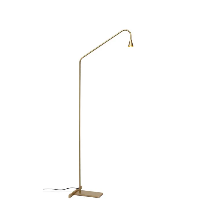 Trizo21 Trizo 21 Austere Messing – gulvlampe — produktfoto