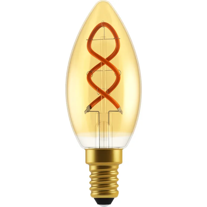 Nordlux Deco Spiral E14 kertepære, 2000K, 2,5W – pære — produktfoto