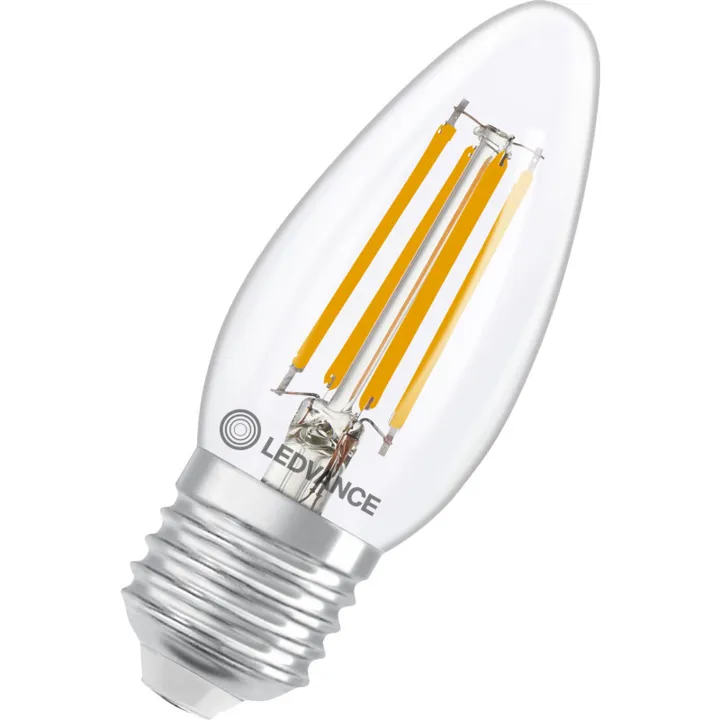 Ledvance Classic E27 kertepære, 2700K, 3,4W – pære — produktfoto