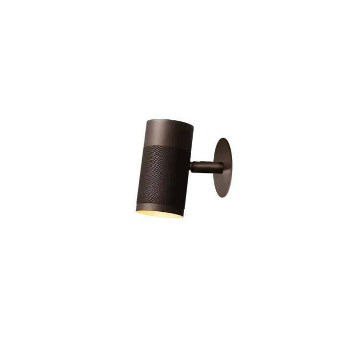 Thorup Copenhagen Patrone Recessed Lille Bruneret Messing – væglampe — produktfoto