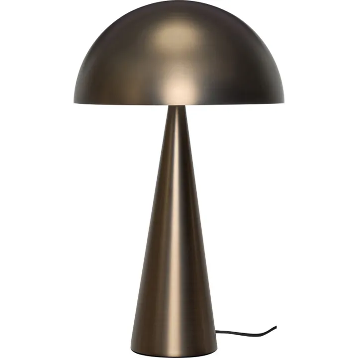 Hübsch Mush , bruneret messing, 50 cm – bordlampe — produktfoto