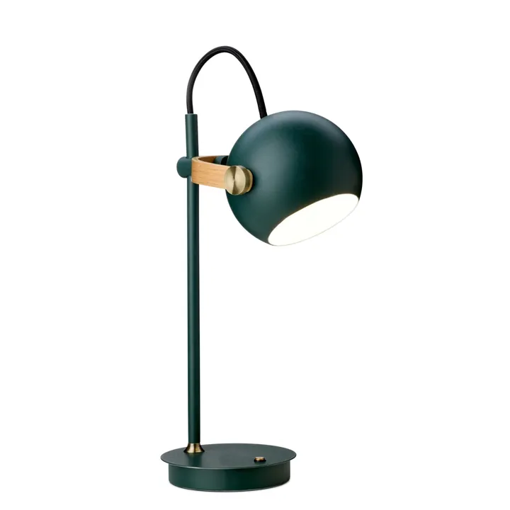 Halo Design DC Portable Deep Green – bordlampe — produktfoto