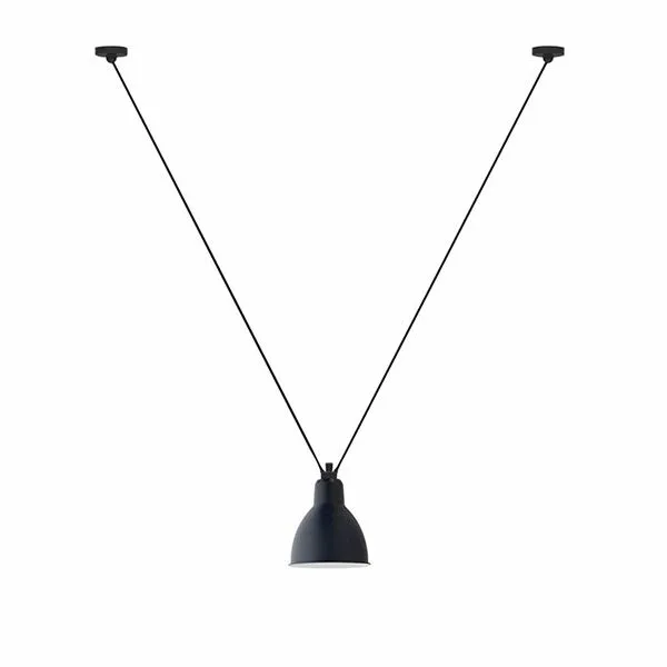 La Lampe Gras N323 Mat Blå Round – pendel — produktfoto