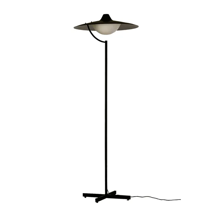 Biny Sort – gulvlampe — produktfoto