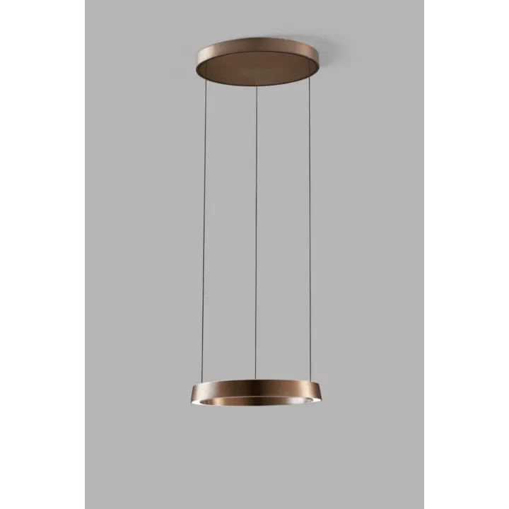 LIGHT-POINT Edge Round Ø500 Rose Gold LIGHT-POINT – pendel — produktfoto