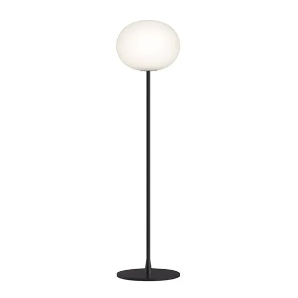 Flos Glo-Ball F1 Sort – gulvlampe — produktfoto