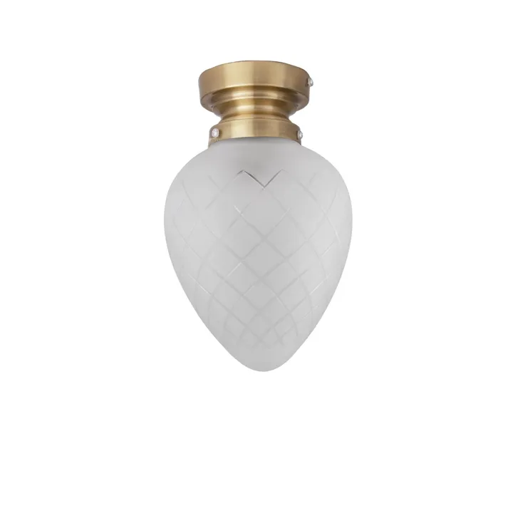Globen Lighting Juni Slibet Hvid – loftlampe — produktfoto
